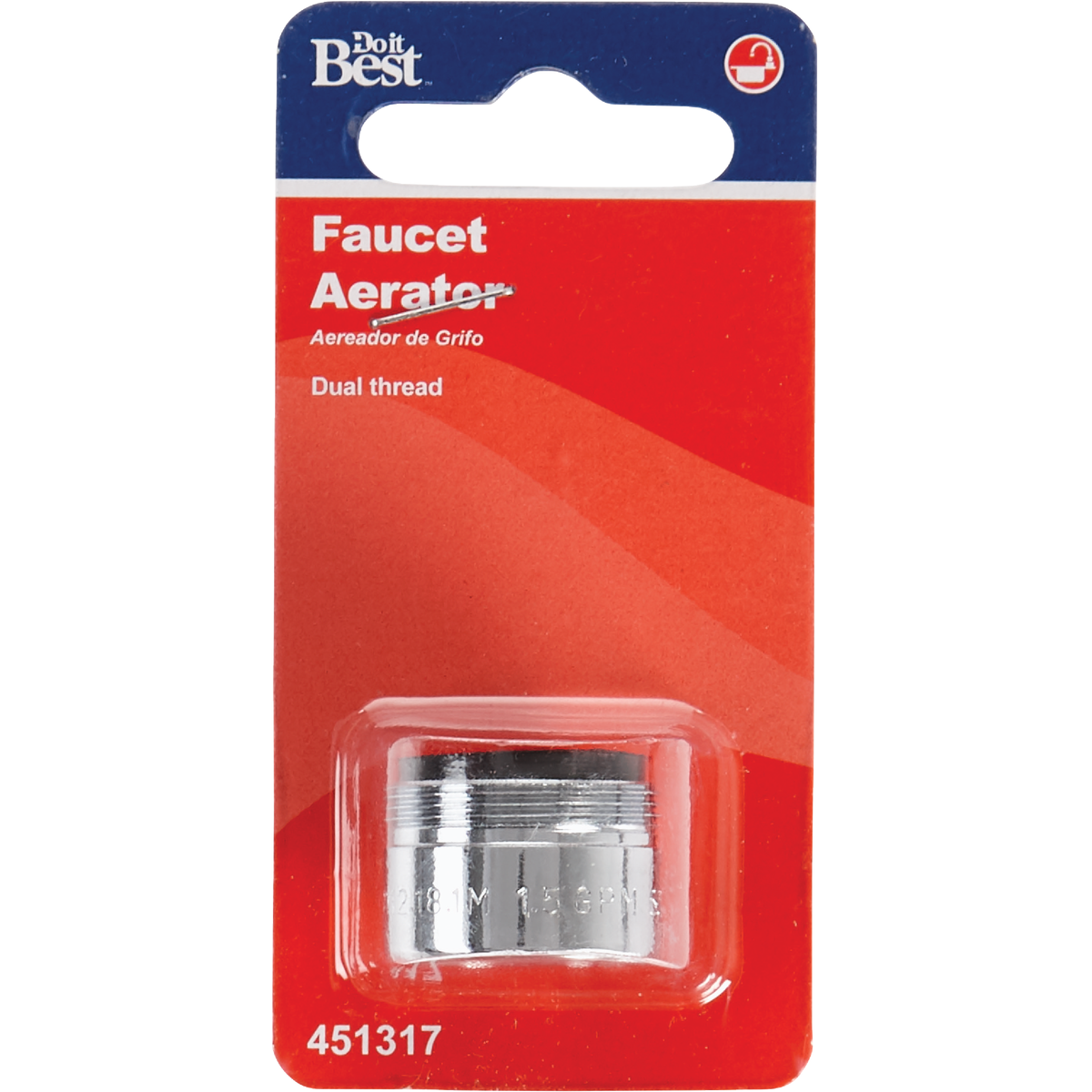 Do it 1.5 GPM Universal Water Saver Faucet Aerator Image 2
