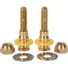 Fluidmaster SetFast 5/16 In. x 1-1/2 to 2-1/4 In. Adjustable Brass Toilet Bolts (2 Pack) Image 1