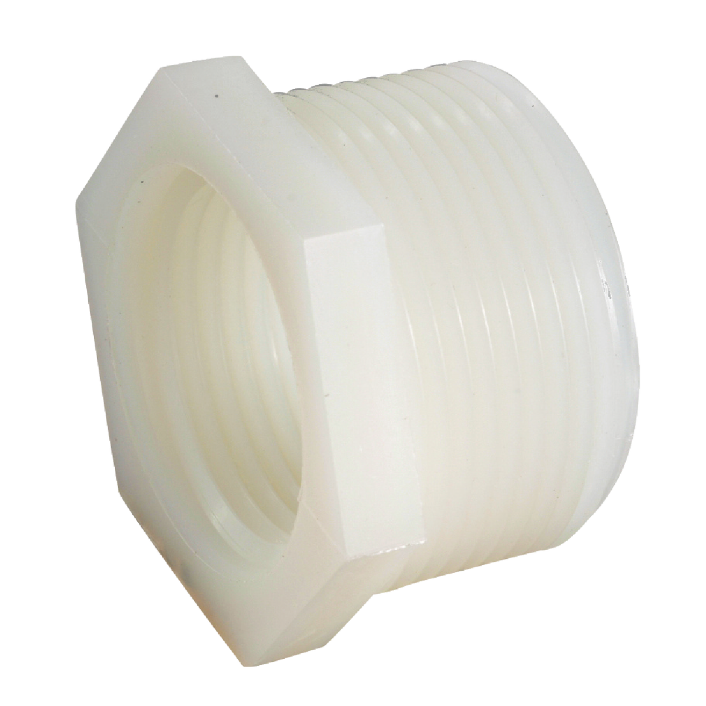Anderson Metals 1-1/2 In. MIP x 1 In. FIP Nylon Bushing Image 1