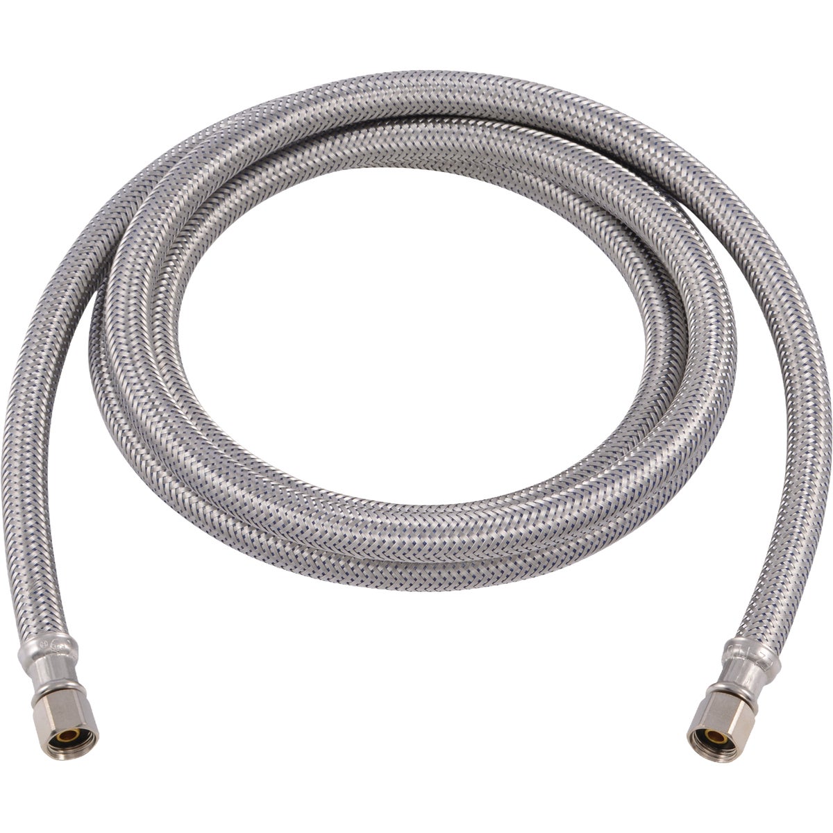 Eastman 1/4 In. Comp x 1/4 In. Comp x 6 Ft. L. Braided Stainless Steel Icemaker Connector