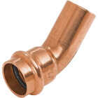 NIBCO 1/2 In. FTG x 1/2 In. Press 45 Deg. Press Copper Elbow (1/8 Bend) Image 1