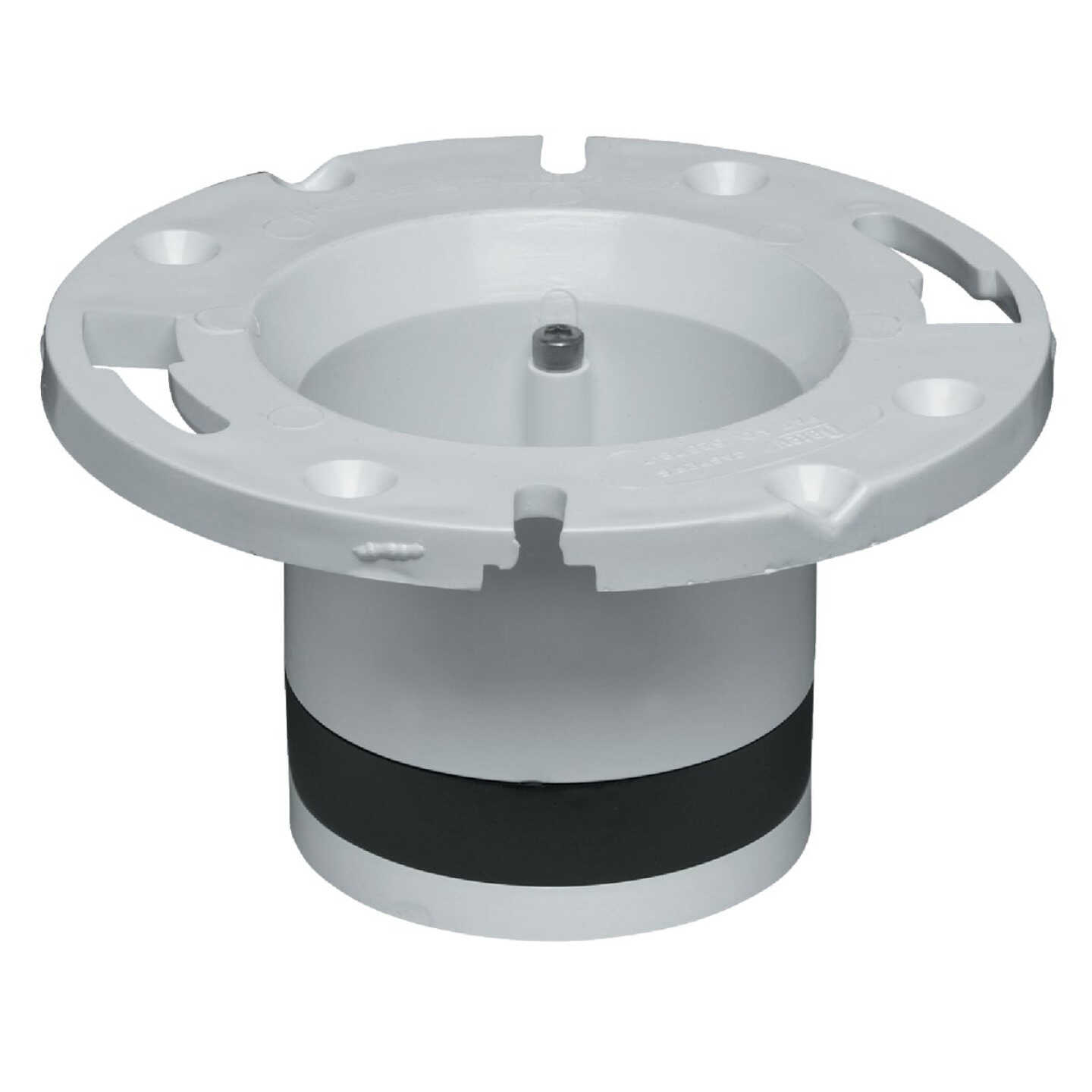 Oatey 4 In. Schedule 40 DWV Replacement PVC Closet Flange Image 1