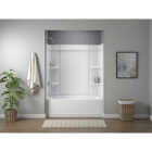 Sterling Ensemble 60 In. L x 33-1/4 In. W x 55-1/4 In. H 3-Piece Wall Set in White Image 2