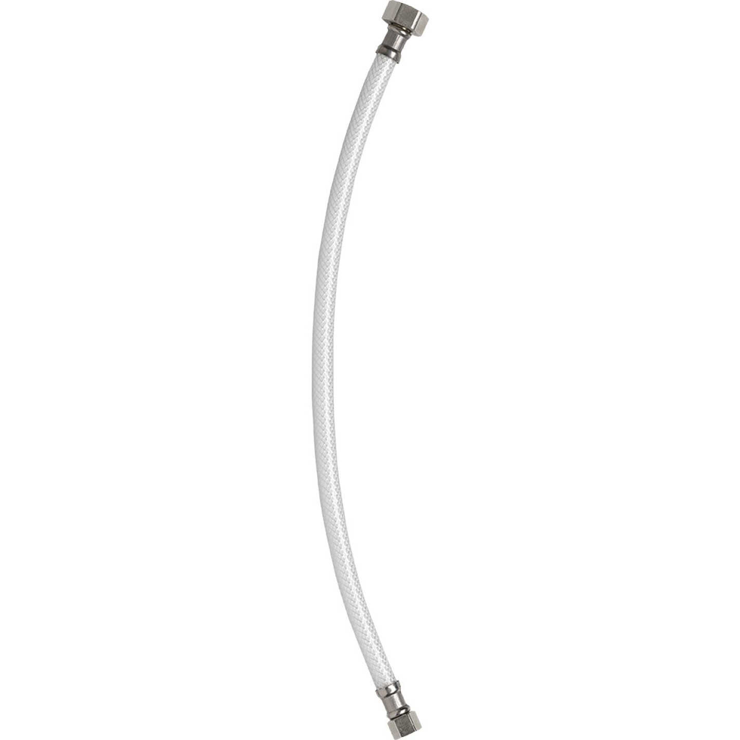 Homewerks 3/8 In. OD x 1/2 In. IPS x 12 In. Poly Vinyl Faucet Supply Line Image 1