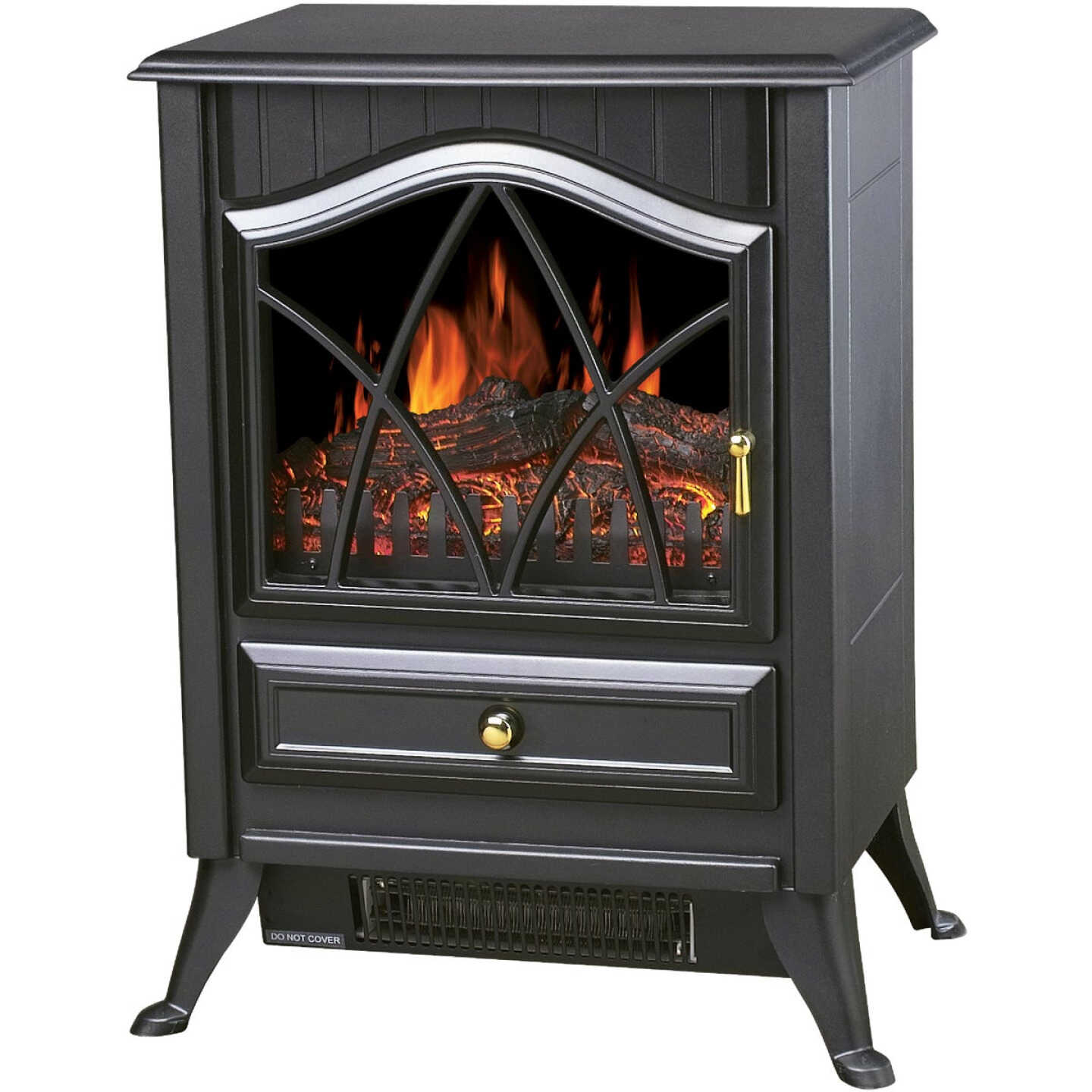 Comfort Glow Ashton Dual Power Setting Steel Electric Stove Image 1
