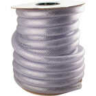Abbott Rubber 1 In. x 3/4 In. x 75 Ft. Clear T12 Braided PVC Tubing Image 1
