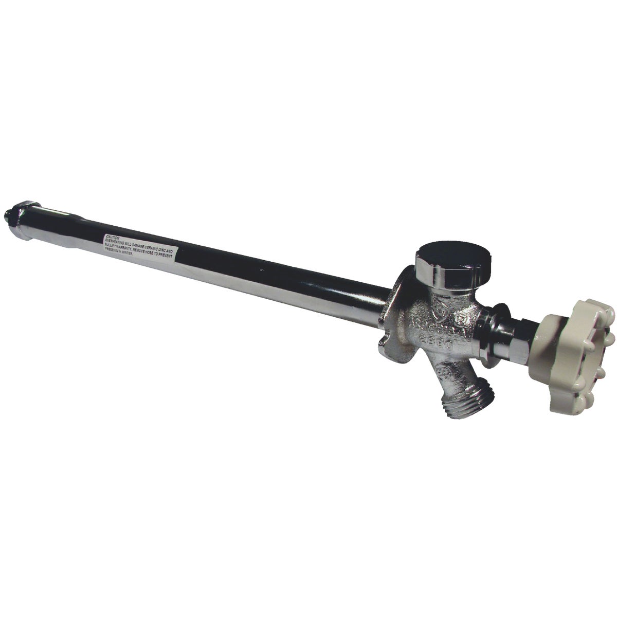 ProLine Chrome Plated Brass 1/2 In. PEX x 3/4 In. MHT 10 In. Frost Free Sillcock Image 1