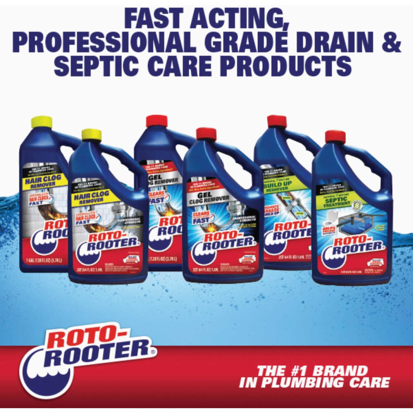 Roto-Rooter 64 Oz. Hair Clog Remover Image 6