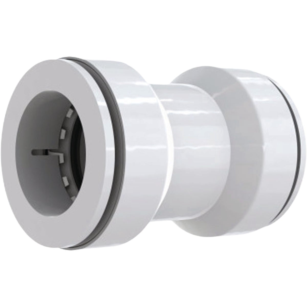 Plumb Pak 1-1/2 In. White Straight Coupling