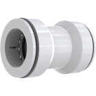 Plumb Pak 1-1/2 In. White Straight Coupling Image 1