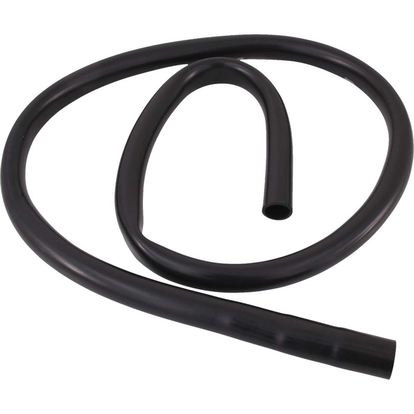 Eastman 6 Ft. L. Black Rubber Washing Machine Discharge Hose Image 1