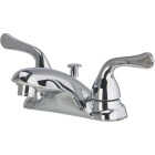 Home Impressions 4 In. Centerset 2-Handle Chrome Bathroom Faucet With Pop-Up Image 1