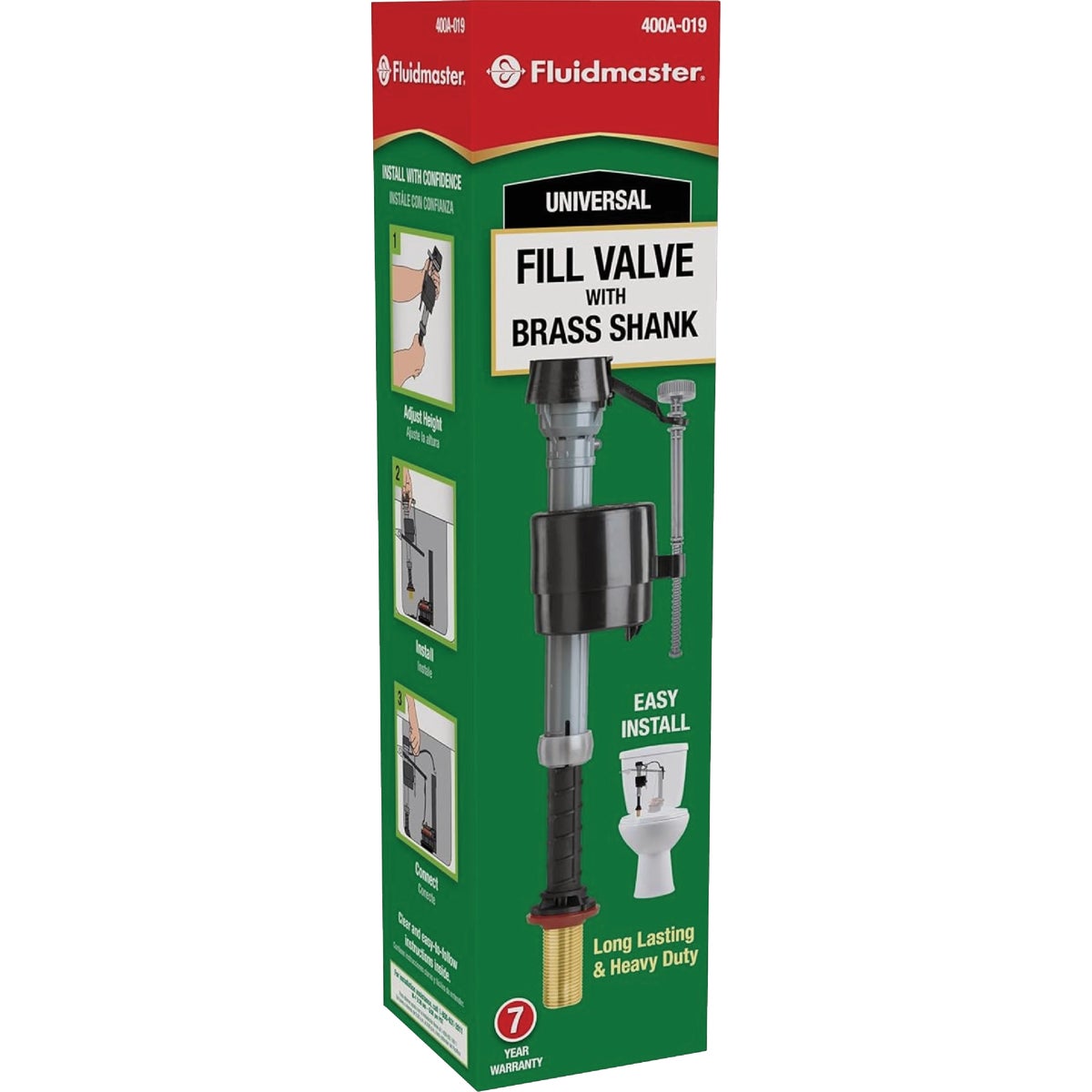 Fluidmaster Universal Toilet Fill Valve Image 2
