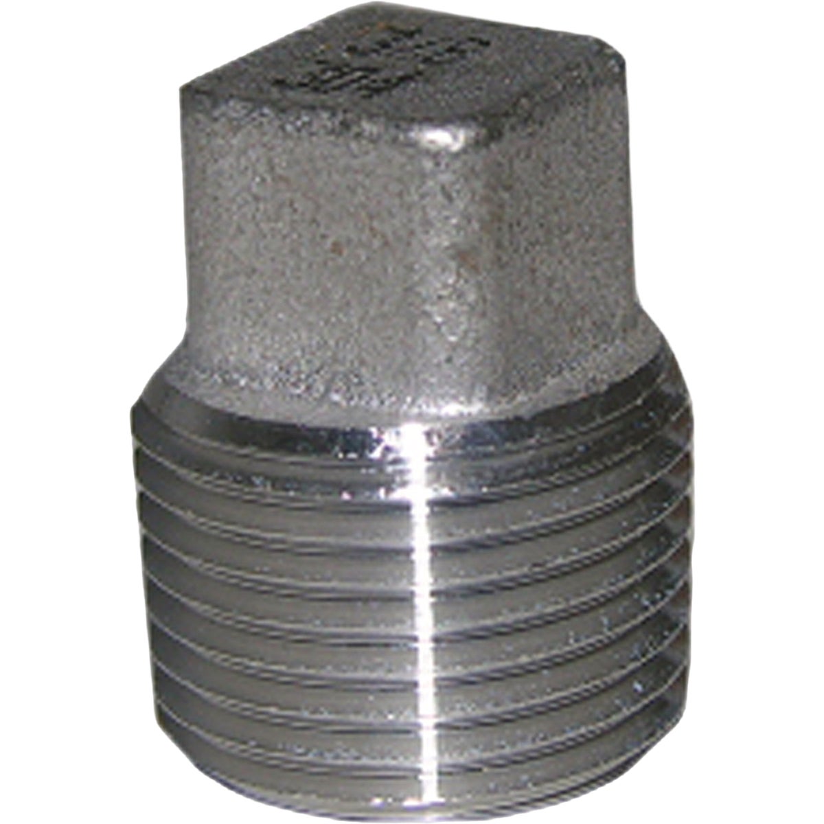 Lasco 3/8 In. Male Iron Pipe 301 Stainless Steel Plug