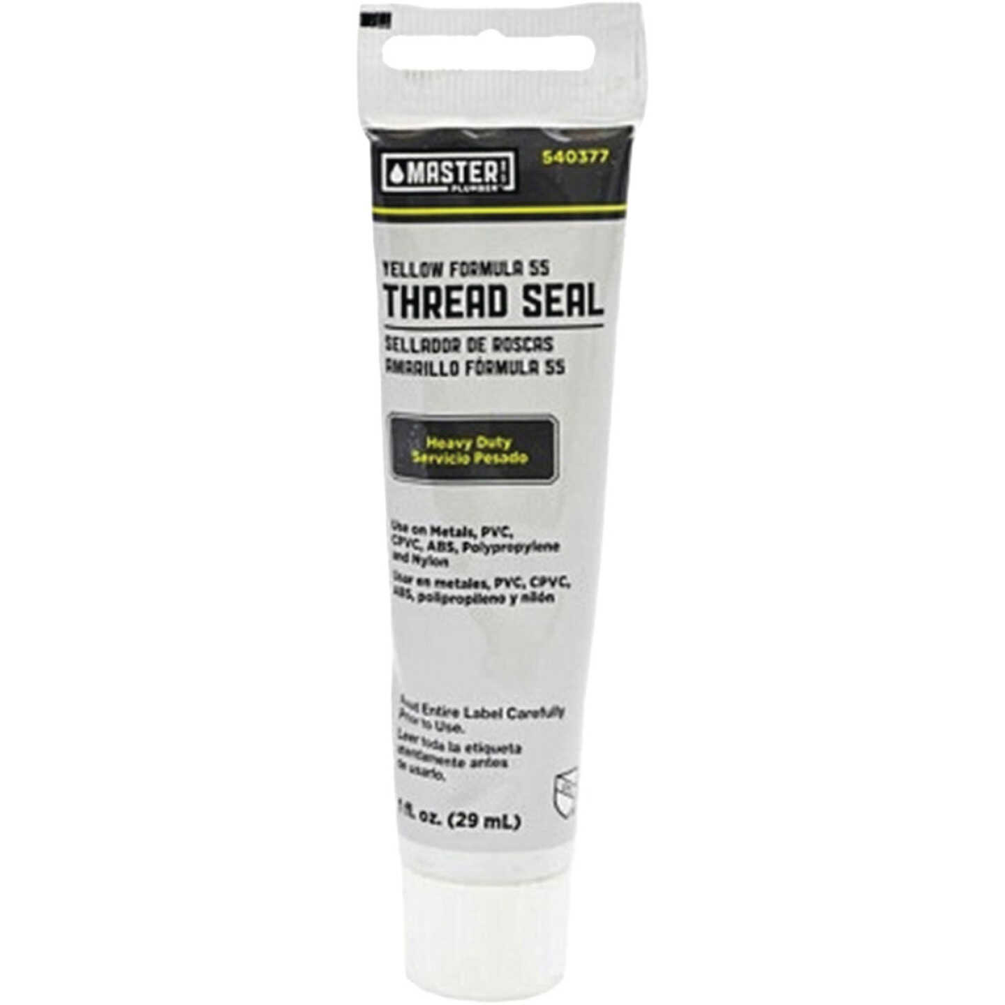 Master Plumber 1 Oz. Yellow Formula 55 Thread Seal Image 1