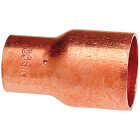 NIBCO 1-1/2 In. x 1 In. Reducing Copper Coupling with Stop Image 1