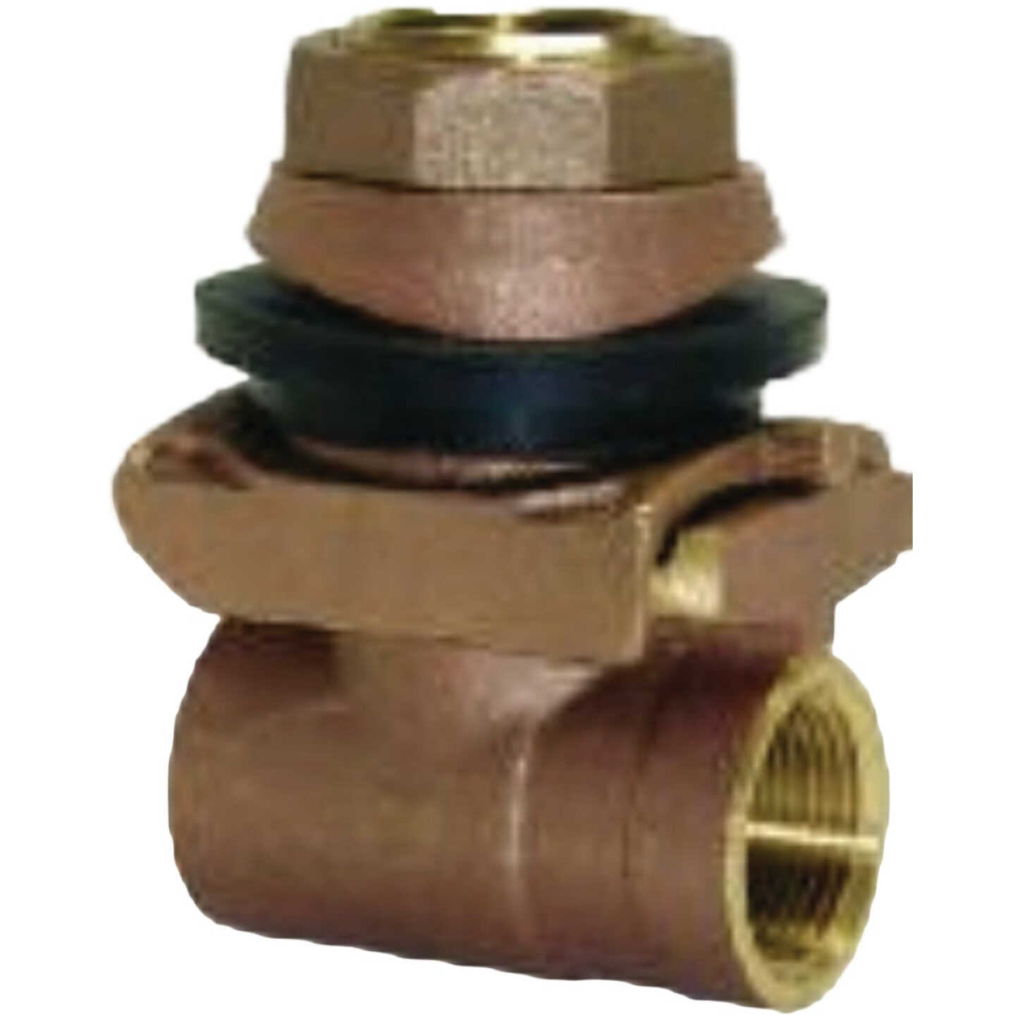 Water Source 1 In. Brass Pitless Adapter Image 1