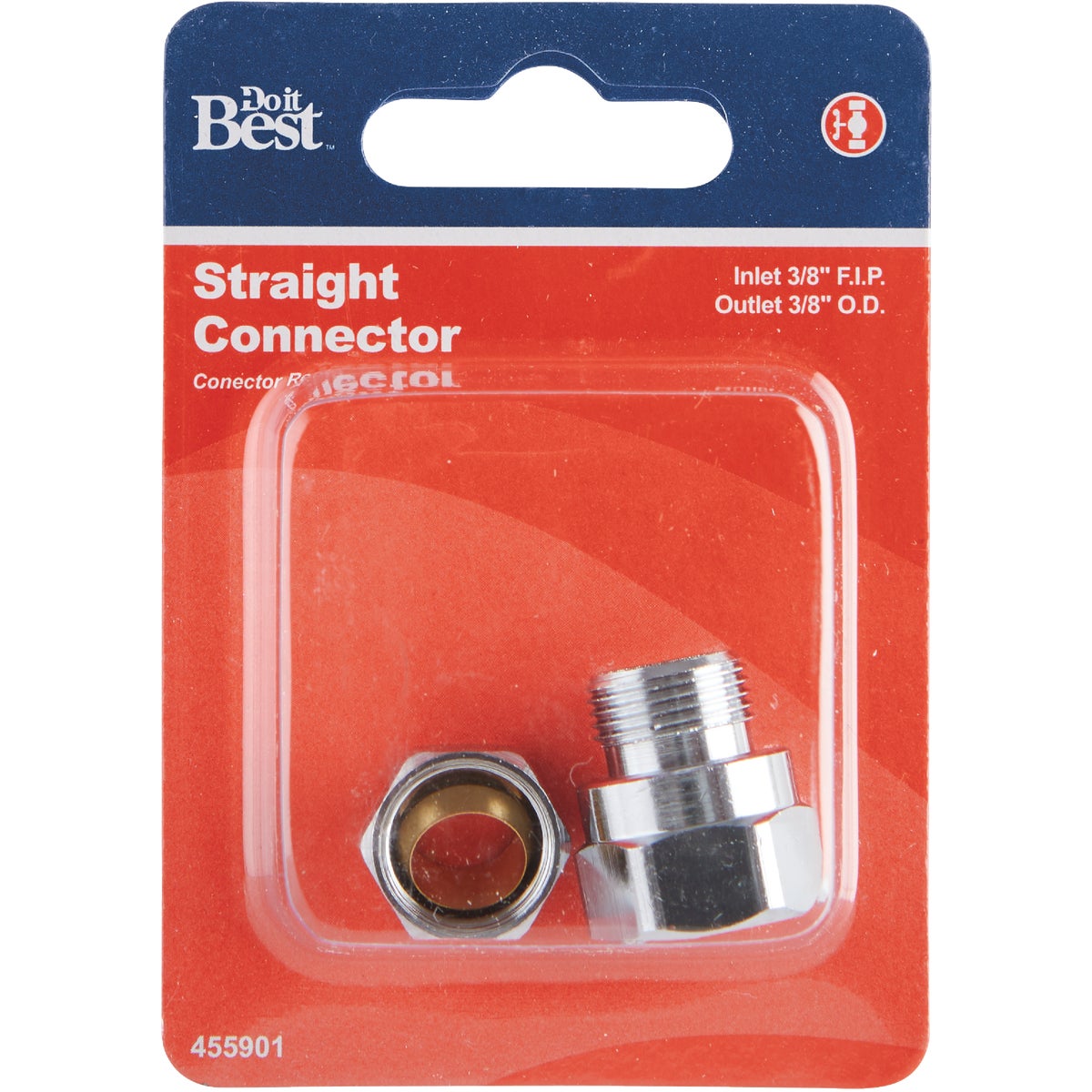 Do it Best 3/8 In. FIP x 3/8 In. OD Union Image 2