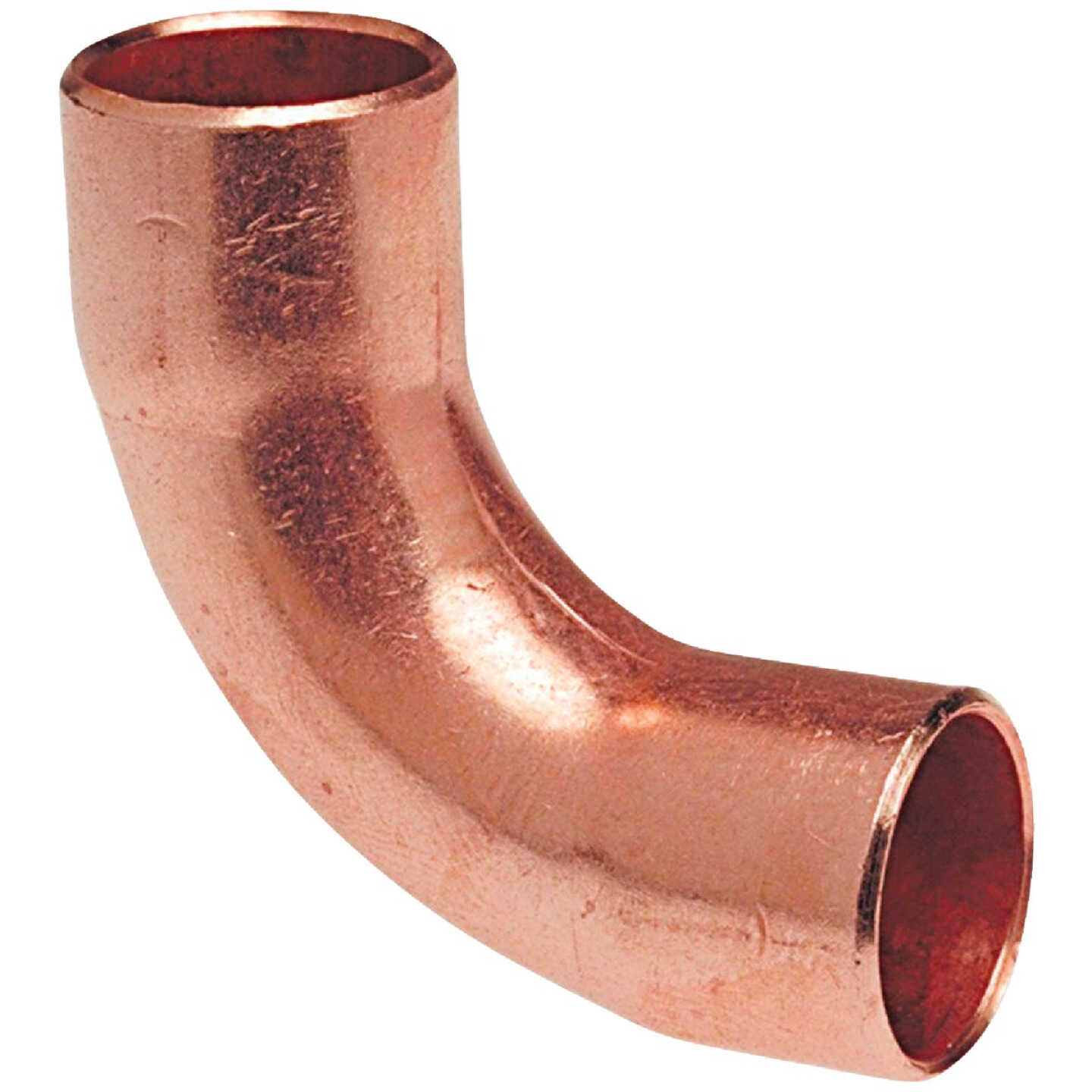 NIBCO 5/8 In. CxC 90 Deg. Long Turn Copper Elbow (1/4 Bend) Image 1