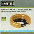 Master Plumber No. 3 No-Seep Wax Toilet Gasket Image 1