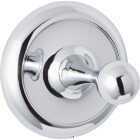 Home Impressions Aria Polished Chrome Single Robe Hook Image 1