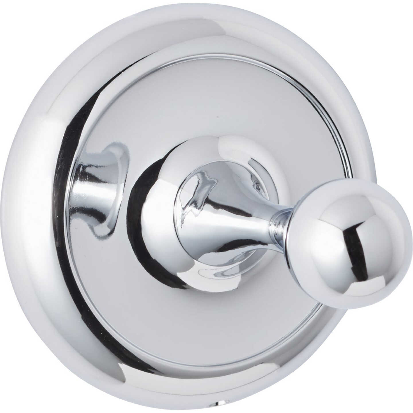Home Impressions Aria Polished Chrome Single Robe Hook Image 1