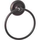 Home Impressions Aria Oil-Rubbed Bronze Towel Ring Image 1