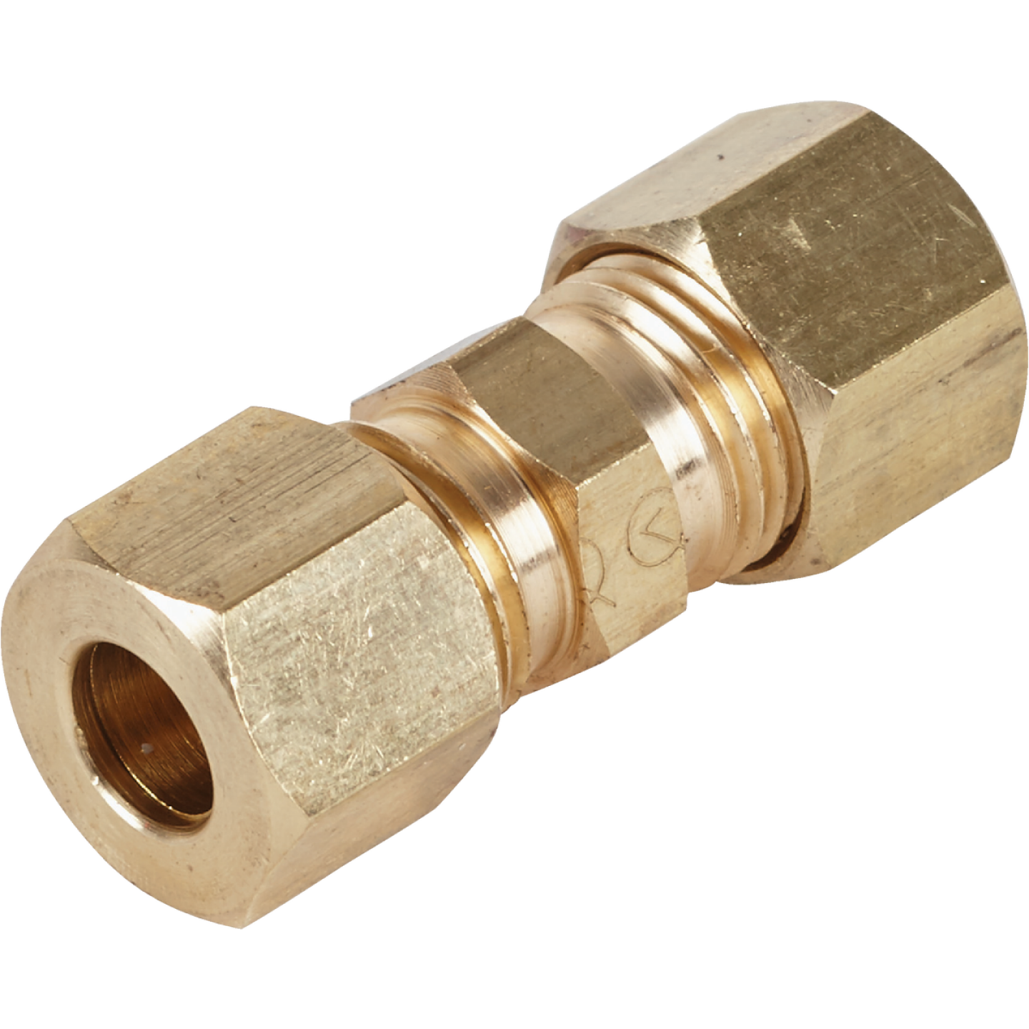 Do it 1/4 In. Brass Compression Low Lead Union Image 1