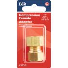 Do it 1/2 In. x 3/8 In. Brass Union Compression Adapter Image 2