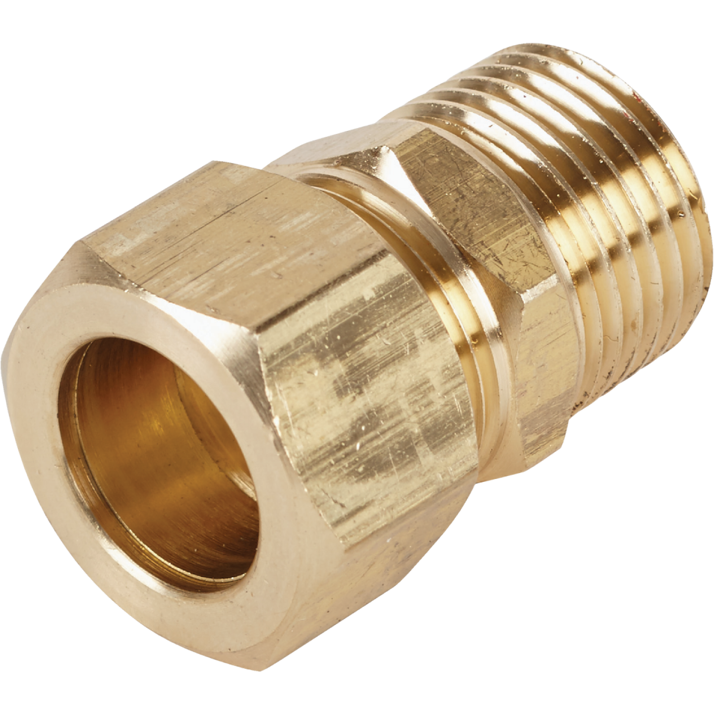 Do it 5/8 In. x 1/2 In. Brass Male Union Compression Adapter Image 1