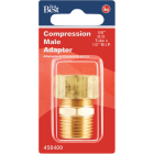 Do it 5/8 In. x 1/2 In. Brass Male Union Compression Adapter Image 2
