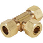 Do it 3/8 In. Compression Brass Tee Image 1