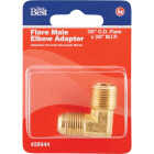 Do it 3/8 In. x 3/8 In. MIP 90 Deg. Flare Brass Elbow (1/4 Bend) Image 2