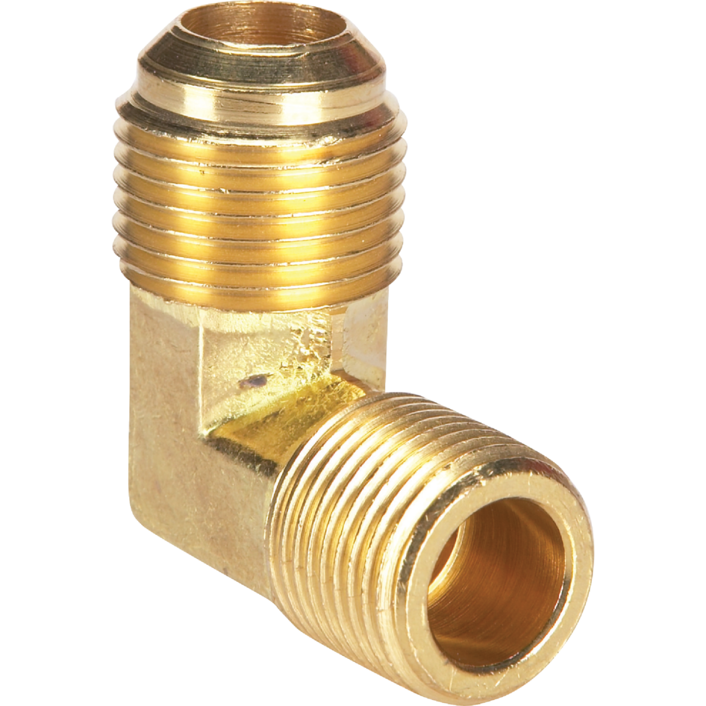 Do it 1/2 In. x 3/8 MIP 90 Deg. Flare Brass Elbow (1/4 Bend) Image 1