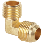 Do it 5/8 In. x 1/2 In. MIP 90 Deg. Flare Brass Elbow (1/4 Bend) Image 1