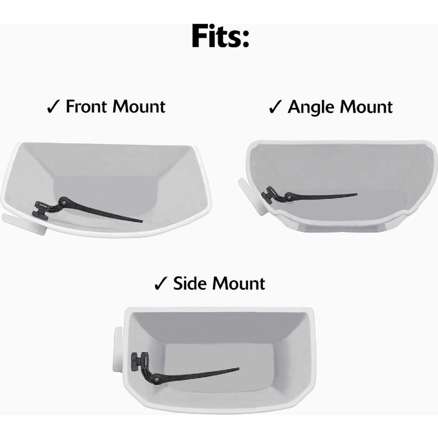 Korky Universal Chrome Flush Tank Lever with Plastic Handle Image 5