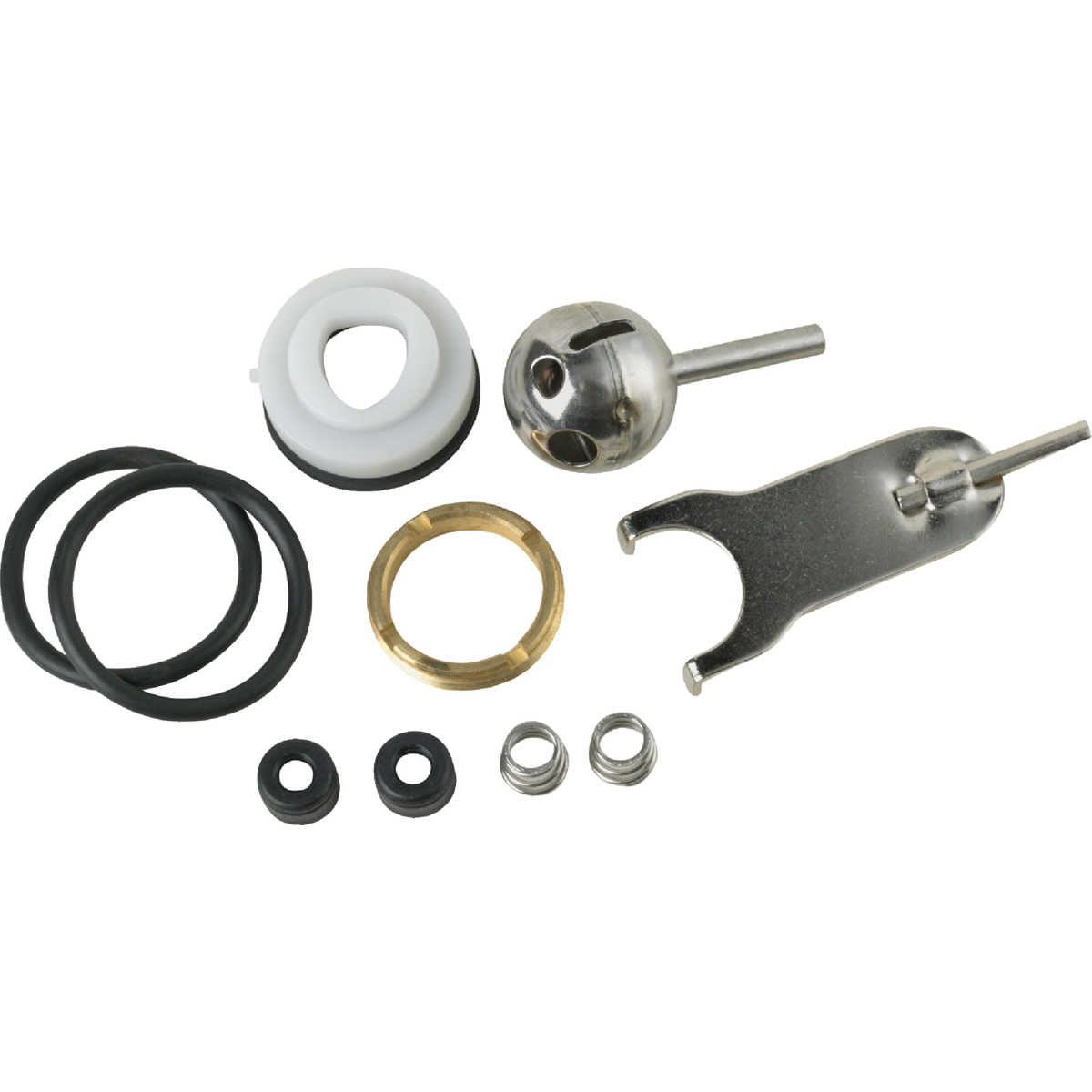 Home Impressions  Single handle Rubber, Plastic, Metal Faucet Repair Kit Image 1