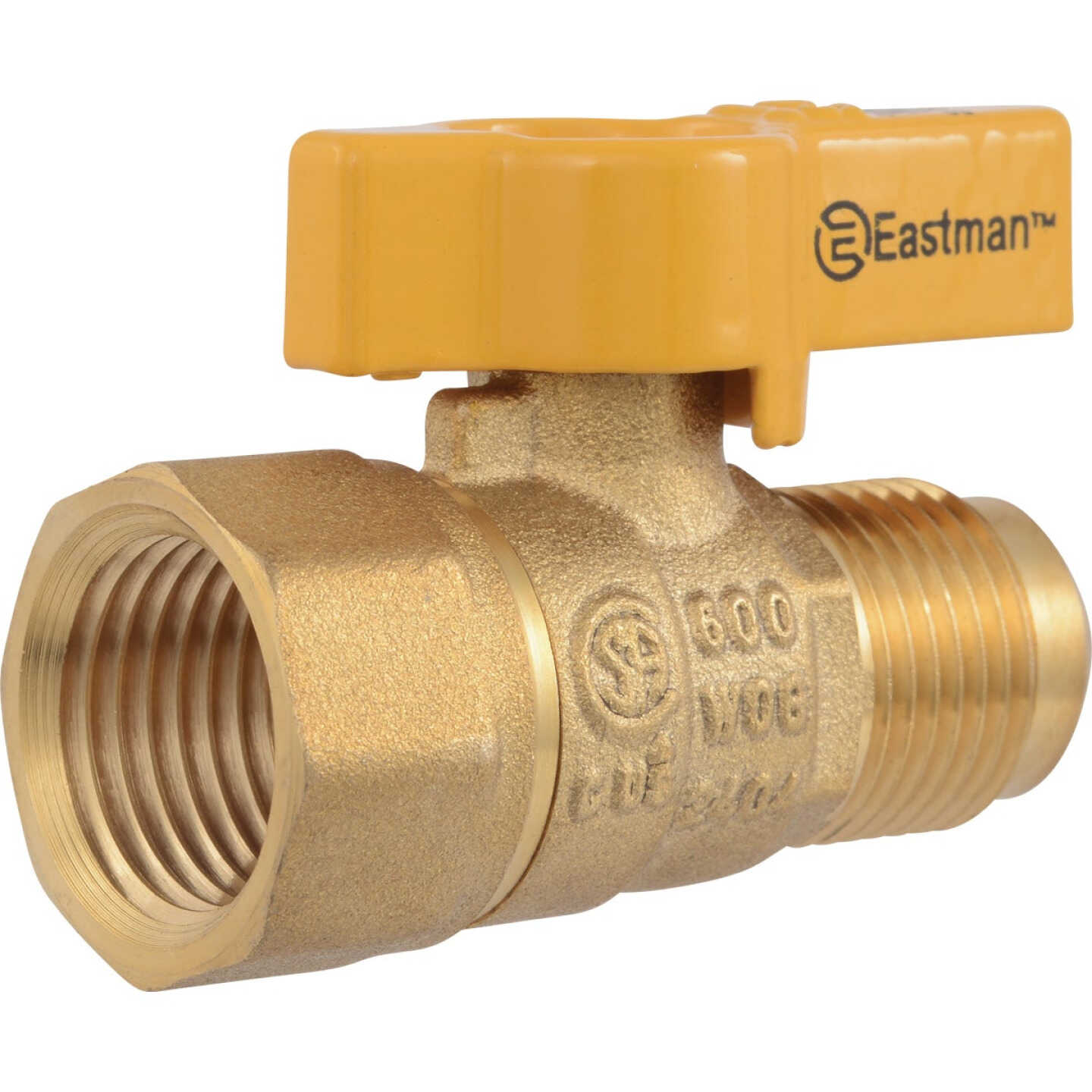 Eastman 1/2 In. OD Male Flare x 1/2 In. FIP Gas Valve Image 1