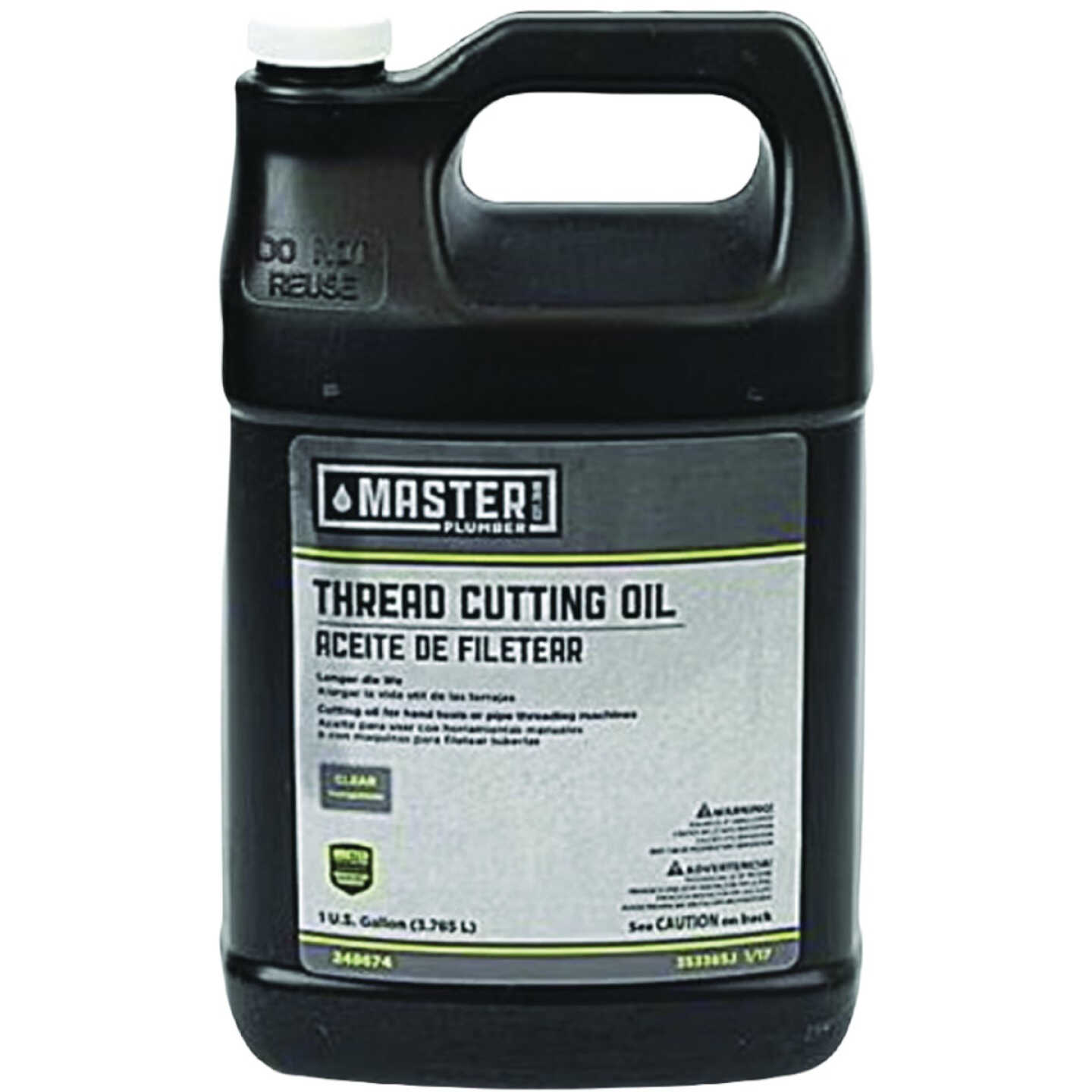 Master Plumber 1 Gal. Clear Thread Cutting Oil Image 1
