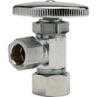ProLine 5/8 In. OD x 3/8 In. OD Quarter Turn Angle Stop Image 1