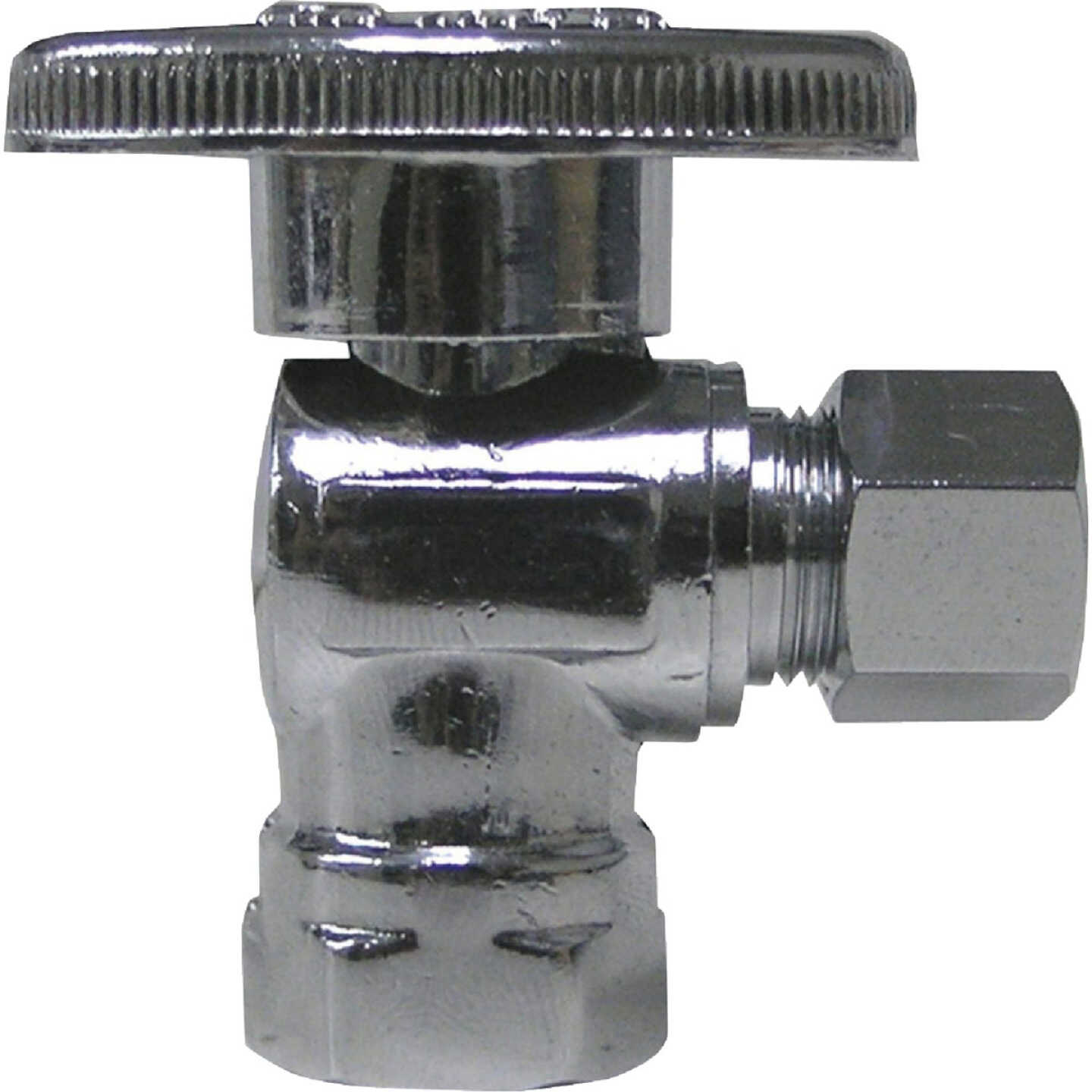 ProLine 1/2 In. FIP x 1/4 In. OD Quarter Turn Angle Stop Image 1
