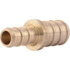 SharkBite Lead-Free Insert 3/8 In. Barb x 1/2 In. Barb Brass PEX Coupling Image 1