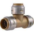 SharkBite 3/4 In. x 3/4 In. x 3/4 In. Brass Push-to-Connect Tee Image 1