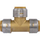 SharkBite 1 In. x 1 In. x 1 In. Brass Push-to-Connect Tee Image 3