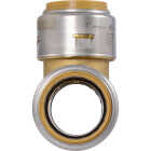 SharkBite 1 In. x 1 In. x 1 In. Brass Push-to-Connect Tee Image 2