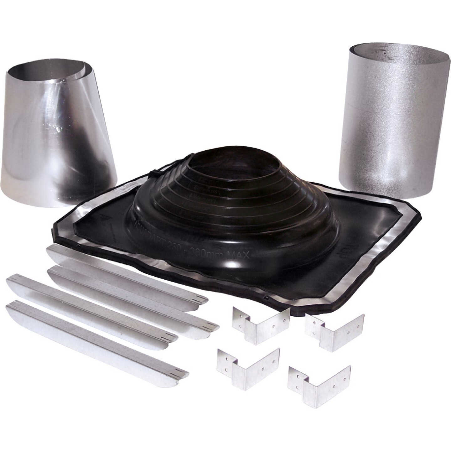 SELKIRK 5 to 8 In. Galvanized with EDPM Roof Pipe Flashing Boot Kit Image 1