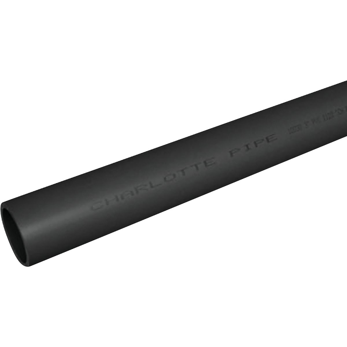 Charlotte Pipe 2 In. x 20 Ft. Schedule 80 Gray PVC Pressure Pipe