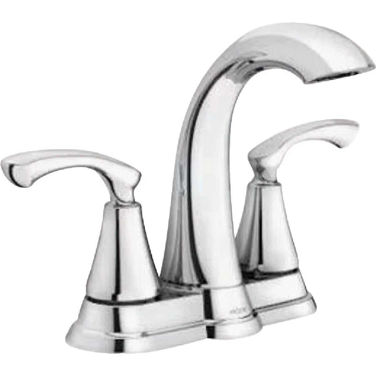 Moen Tiffin Chrome 2-Handle Knob 4 In. Centerset High-Arc Bathroom Faucet