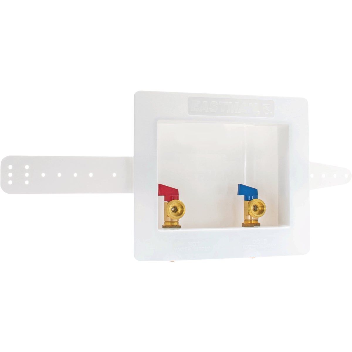 Eastman 1/2 In. Crimp PEX Center Drain Washing Machine Outlet Box