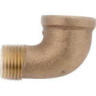 Anderson Metals 1/8 In. 90 Deg. Red Brass Threaded Elbow (1/4 Bend) Image 1